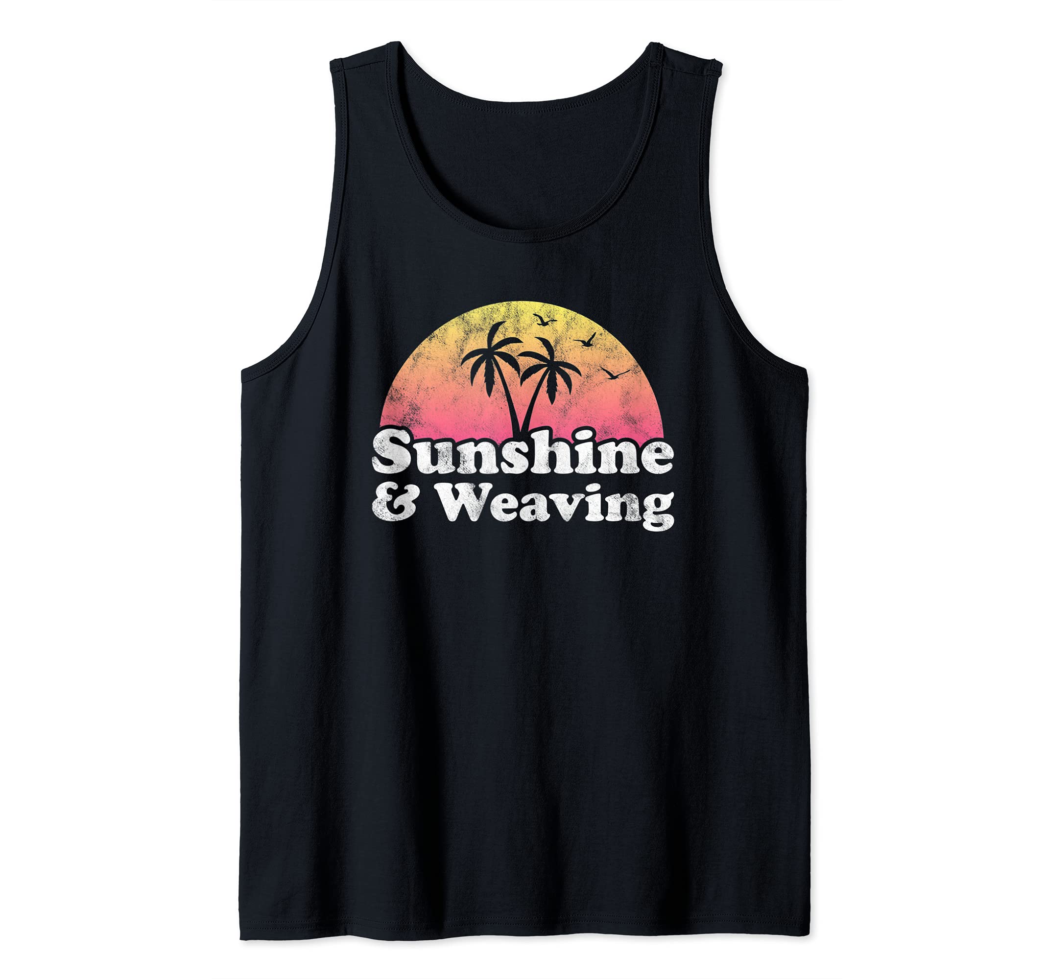 Sunshine and Weaving Tank Top