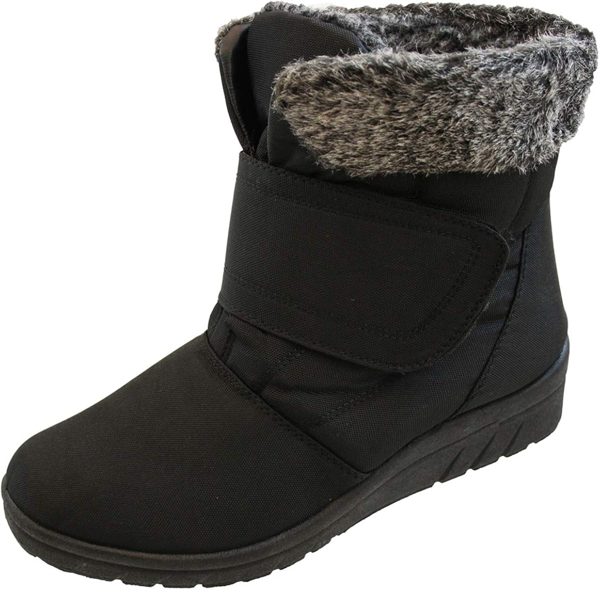 Ladies Warm Fleece Lined High Top Ankle 