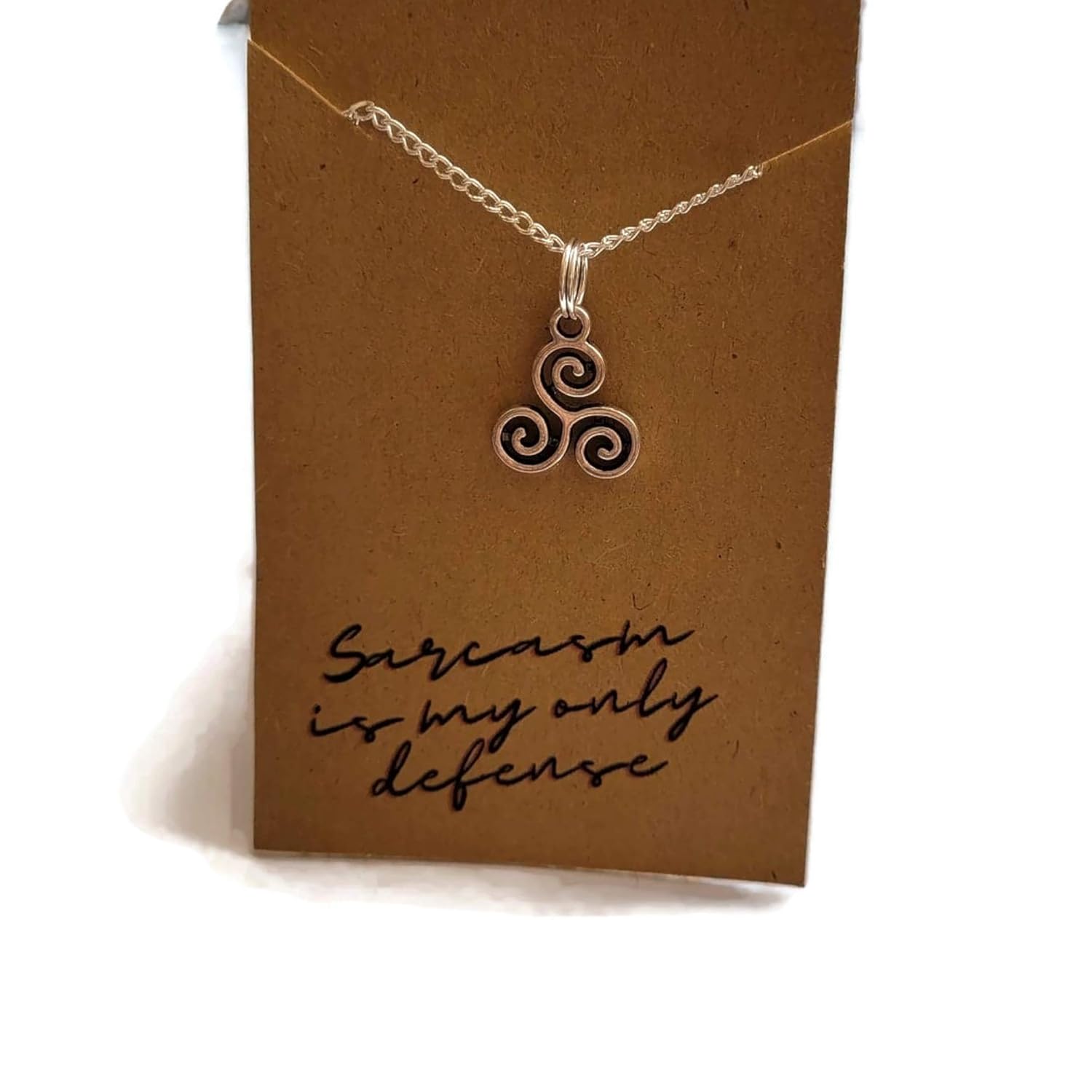 Teen wolf necklace, tv fandom gift, werewolf jewellery, novelty present