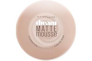 Maybelline New York Dream Matte Mousse Foundation, Creamy Natural, 0.64 oz.