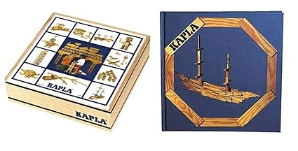 Kapla Starter Set 100 mit Kunstbuch Blau (6+)