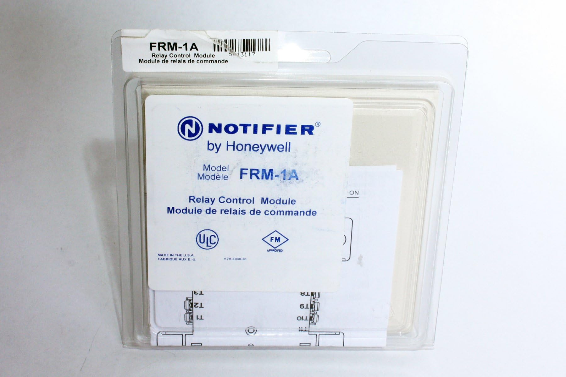 NOTIFIER CO FRM-1A 15-32VDC, Discontinued by Manufacturer, 32-120F, 6.5MA, Relay Control Module