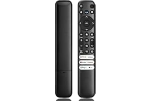 BUXQE Replacement Remote Control for TCL-Google-Smart TV，for TCL 4K UHD HDR LED QLED Series TVs
