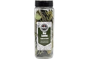 Simply Ingredient Gourmet Greek Whole Dried Hand-Picked Bay Leaves, 58 grams, Freshly Packed Laurel Leaves, Non-GMO, Bulk Bay