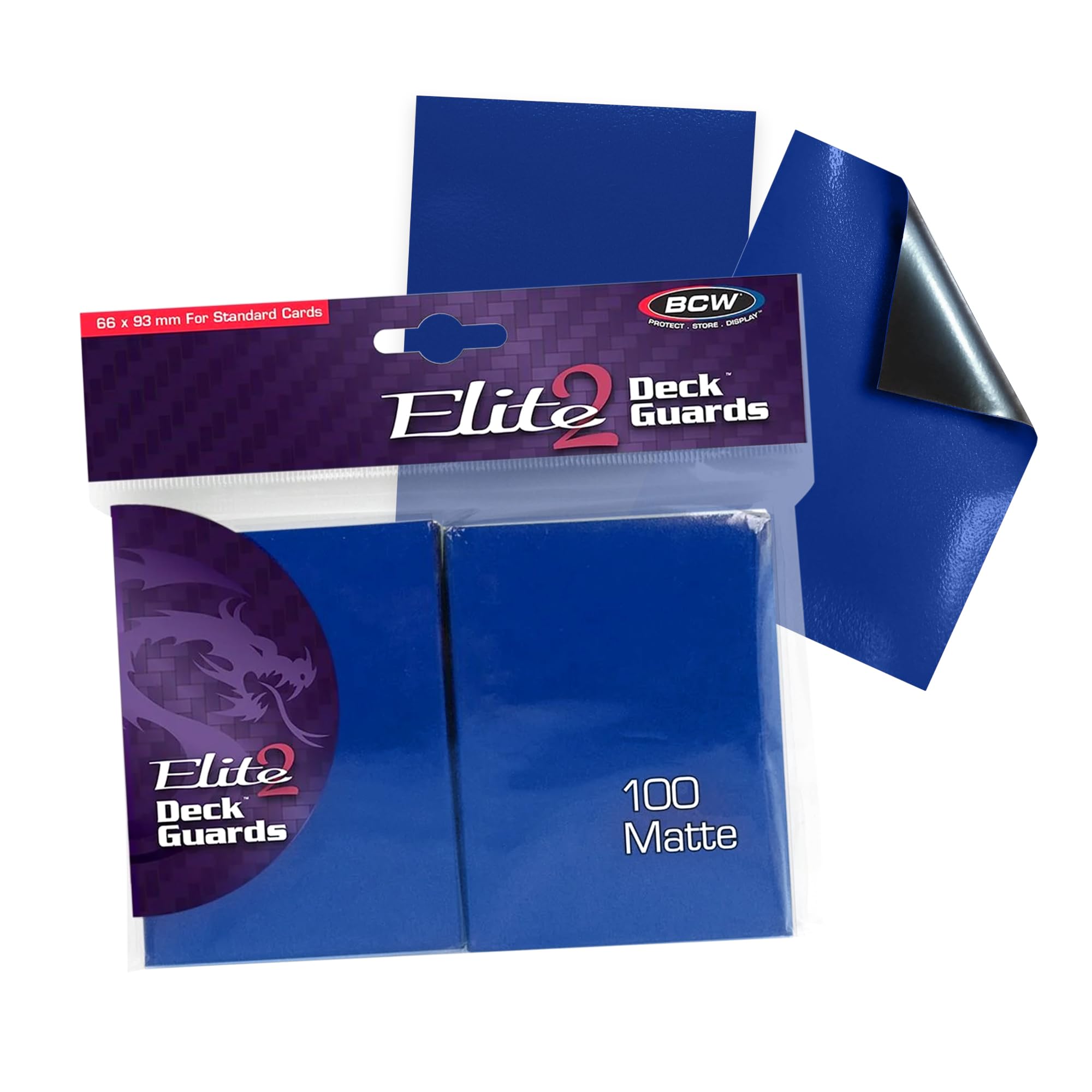 BCW Deck Guard - Elite2 - Anti-Glare - Blue