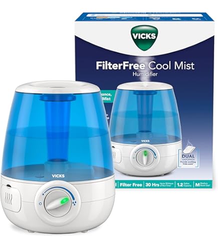 Amazon.com: 1.5 Gallon Cool Mist Ultrasonic Humidifier - 1 Year