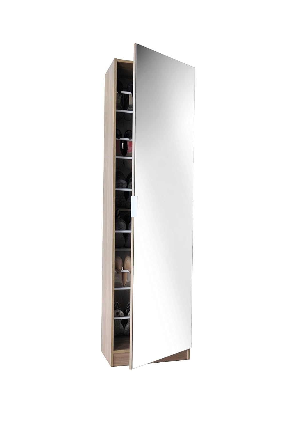 oak shoe cabinet with doors on Black Or Oak Oak Shoe Storage Rack Organiser Panoply Furnishings 6ft Mirrored Shoe Cabinet In White Home Garden Store Shoe Racks Keramikaskoljka Si