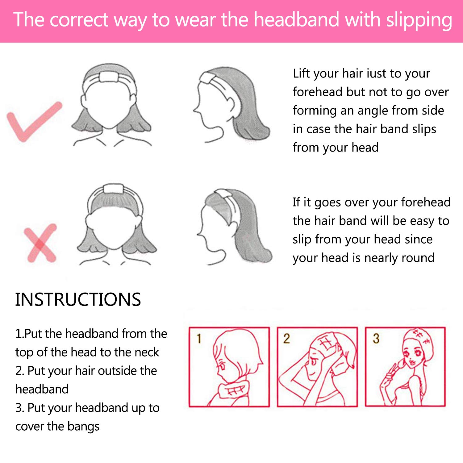 Boho Headbands for Women, FunPa 20PCS Workout Fashion Head Bands Floral Style Criss Cross Head Wrap Elastic Yoga Headbands Turban Headbands : Beauty