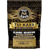 TUI KAVA MICRONIZED Noble Kava Root Powder – 100g (3.5oz) Trial Size | Heady & Euphoric | Natural Mood, Sleep & Stress Support | Premium Fijian Kava for Focus & Relaxation | NO STRAINING