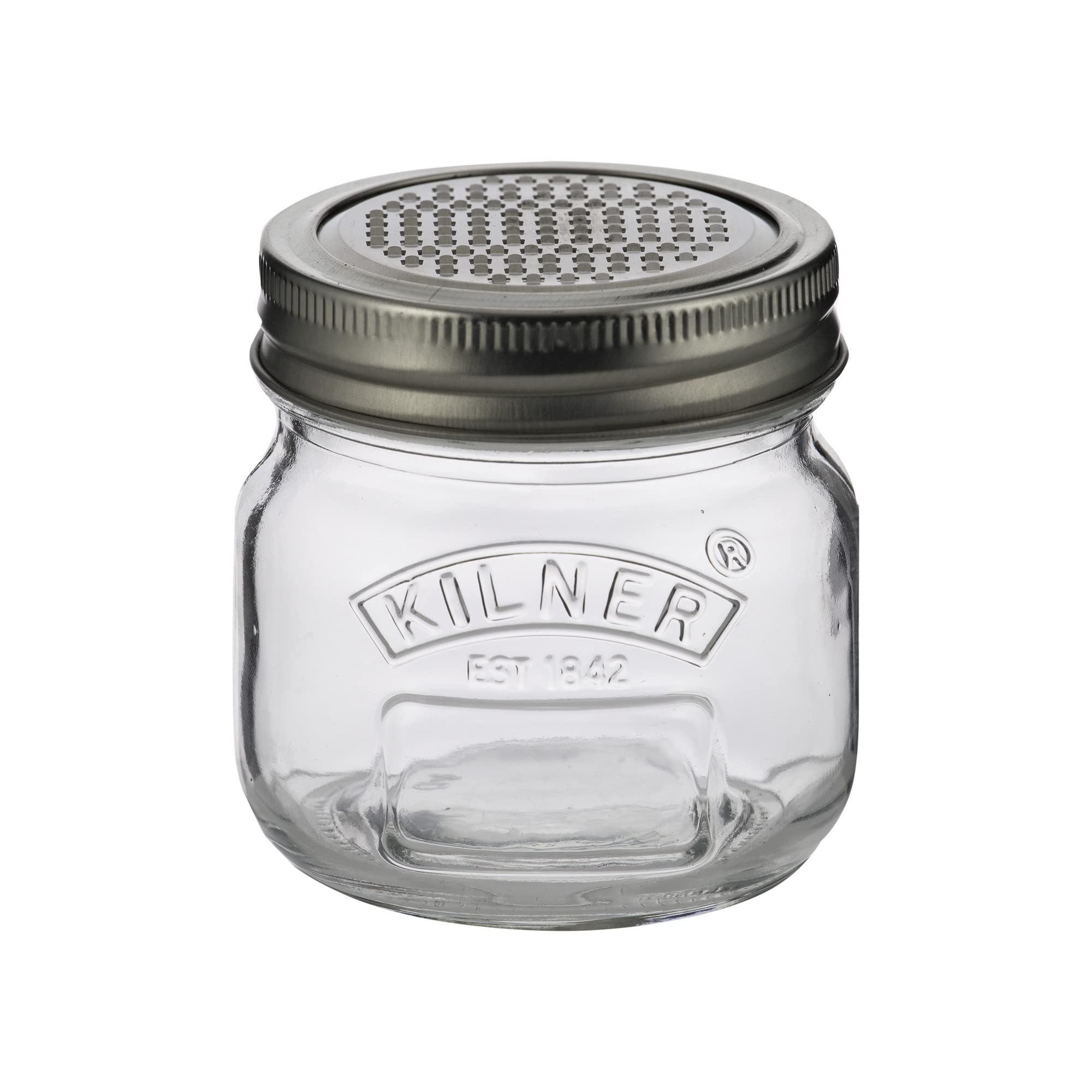 Kilner Glass Storage Jar with Fine Grater 250 ML