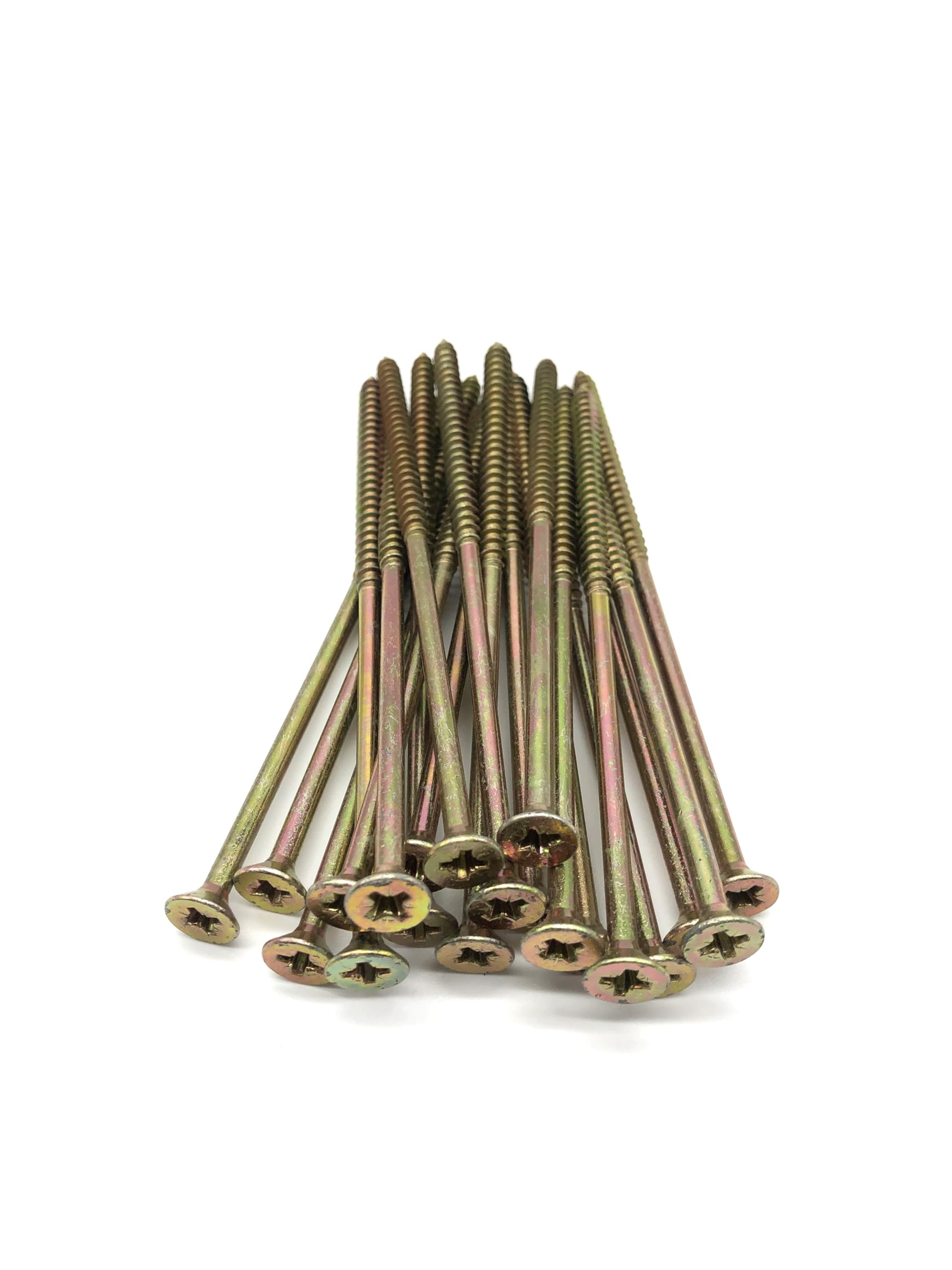 100 Pcs Box of Wood Screws 6mm x 150mm Double Countersunk Premium Easy Drive Woodscrews