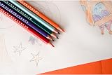 BIC Kids Tropicolors Colouring Pencils 24 Pack Hexagonal Wood-Free view 6