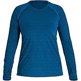 NRS Women's Silkweight Long Sleeve Shirt-Poseidon-S