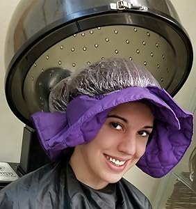 Hair Dryer Heat Shield (Purple)