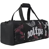 WOLFpak 25L Everyday Anarchy Lined Duffle Bag - Luxurious Red Felt Interior | Gym and Fitness Gear Bag, Internal Device Pocket, Large Exterior Zip Pocket, Dual Carry Handles, Removable Shoulder Strap