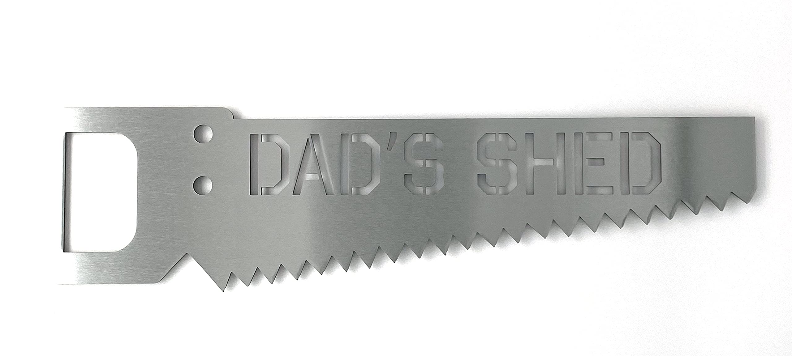 Image Industry Dads Shed Saw - Rustic Garden Sculpture