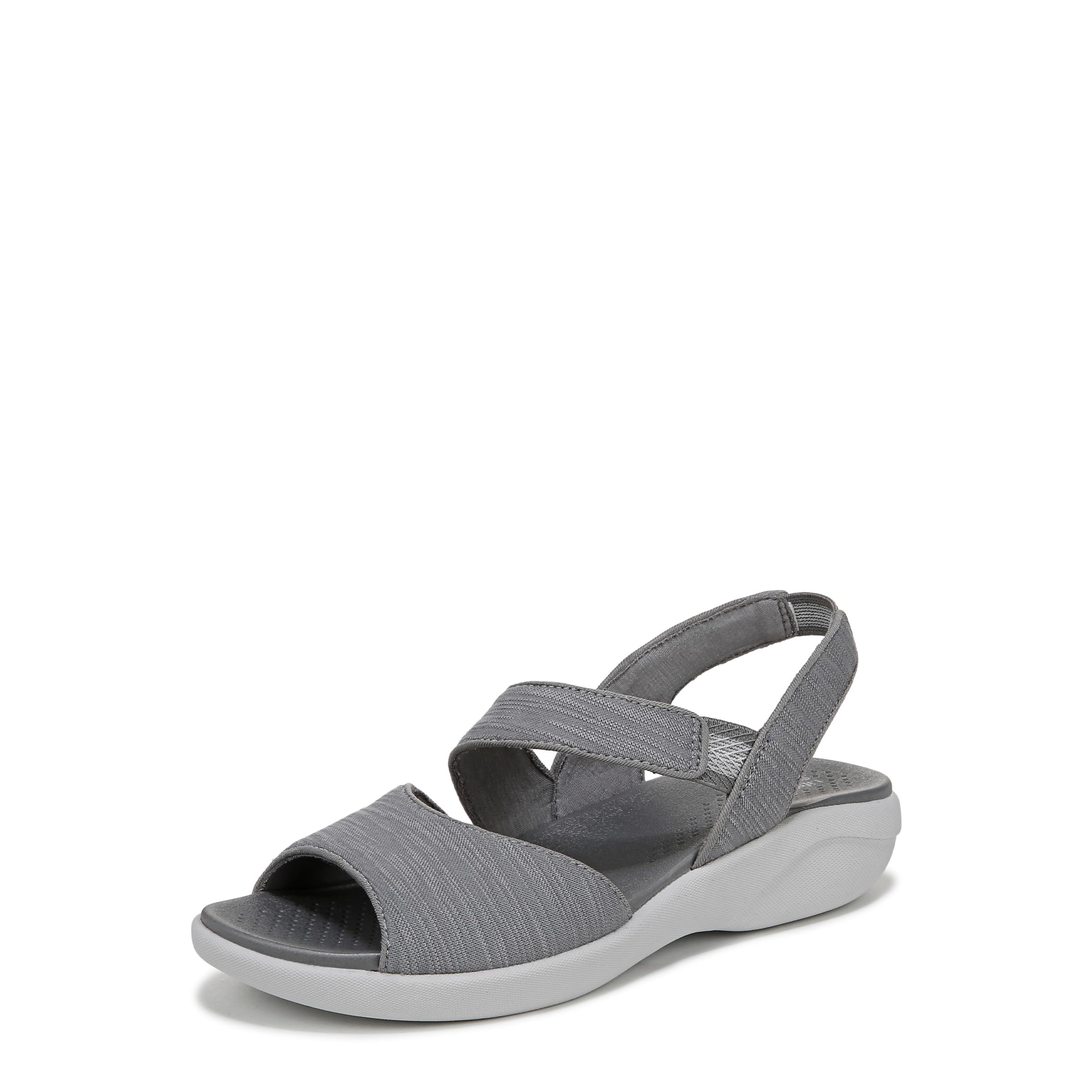 LifeStride Women's Cheerful Sandal Graphite 8 M