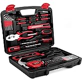 KingTool Home Repair Tool Kit - 149 Pieces Basic Home Repair Tool Set, General Mechanic Tool Set, General Household Tool Kit with Plastic Toolbox, Perfect for Homeowner, Office &amp; College Repairs