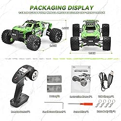WIAORCHI 1:18 All Terrain RC Car, 36 KPH High Speed