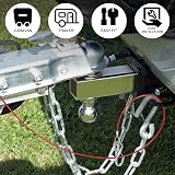 URAQT Breakaway Cable Steel 1m 4mm Wire Towing Caravan Break Away view 2