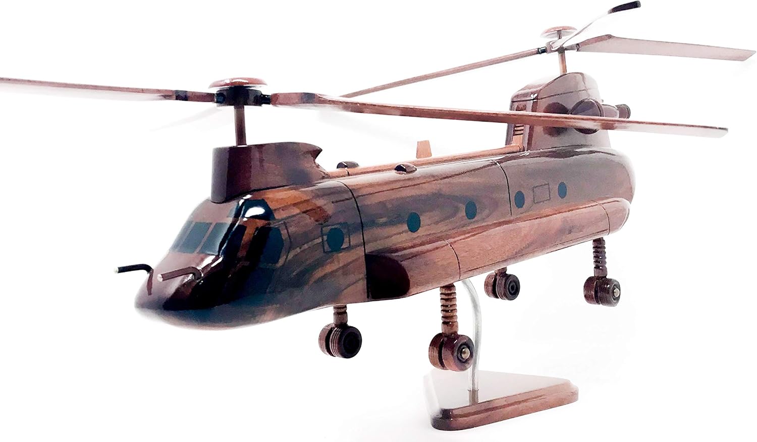 CH47 Chinook réplica helicóptero modelo hecho a mano con