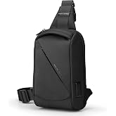 MARK RYDEN Crossbody Sling Bag for Men with RFID Anti-Theft Pocket | Lightweight Shoulder Bag with USB Port, Water-resistant Chest Bag for Hiking,Work,Daypack