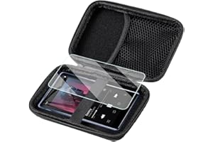 Hard Carrying Case for ODEJOI 4.5” MP3 Player,UYRUREL Music Player Storage Bag,Tailored for Comprehensive Protection,with Scr