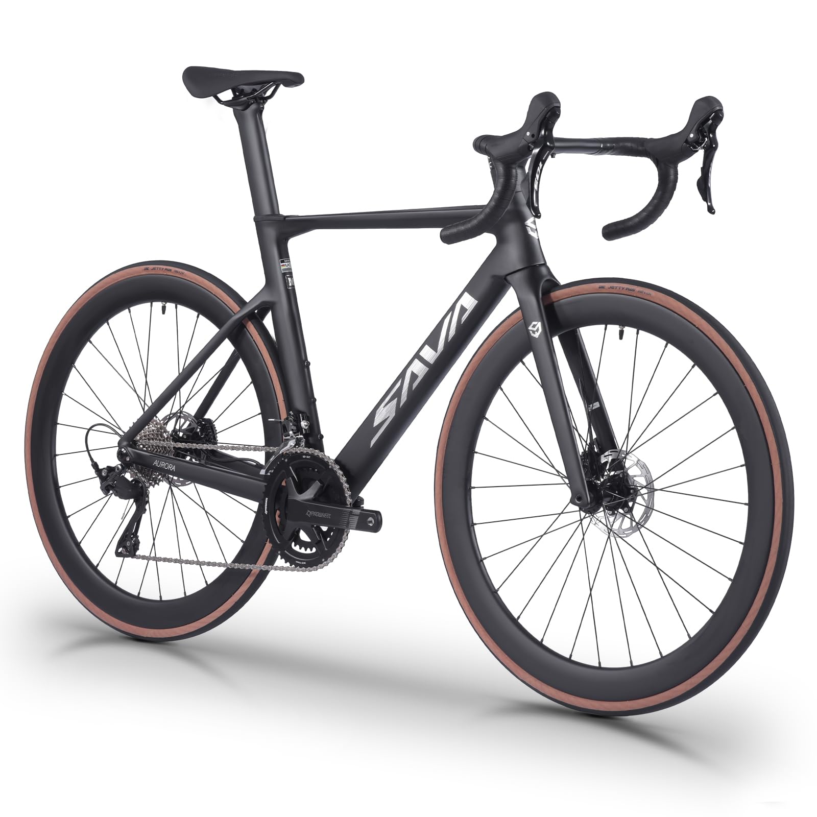 SAVADECK Carbon Fibre Road Bike, Hydraulic Oil Disc