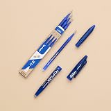 Pilot Frixion Erasable Rollerball Pen Set 5 Pack Black 0.7 mm view 4