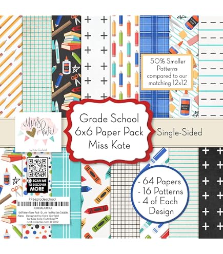 6x6 Pattern Paper Pack - Oh What Fun - 7 Scrapbook Algeria