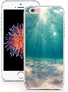 6S Case - CCLOT Flexible Cover Protector Compatible for iPhone 6/6S Blue Clean Ocean Water (TPU Protective Silicone Bumper Skin)