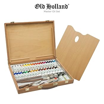 Old Holland Master's Oil Paint Set