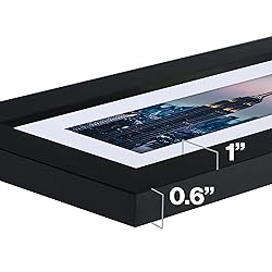 Frame Amo 22x33 Black Picture Frame with 17.5x26.5