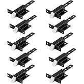 Leisure Coachworks RV E521 2" Monaco/Winnebago Style Baggage Door Latch Compartment Hardware Plunger Catch (10)