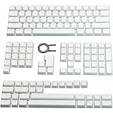 Happy Balls Keycaps PBT Backlit Doubleshot Cherry MX Pudding Keycap Set OEM Profile Translucent with Keycap Puller for US UK 