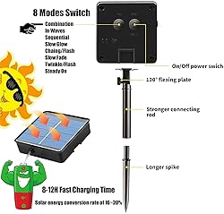 Solar Rope Light Waterproof IP65 39FT 100LEDs