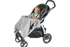 J.L. Childress Cuddle 'N Cover Stroller Blanket, Grey