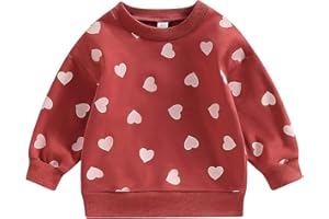 BOEBNOZCV Christmas Outfit Toddler Baby Girl Pink Sweatshirt Long Sleeve Crewneck Pullover Xmas Santa Shirt Tops Winter Clothes
