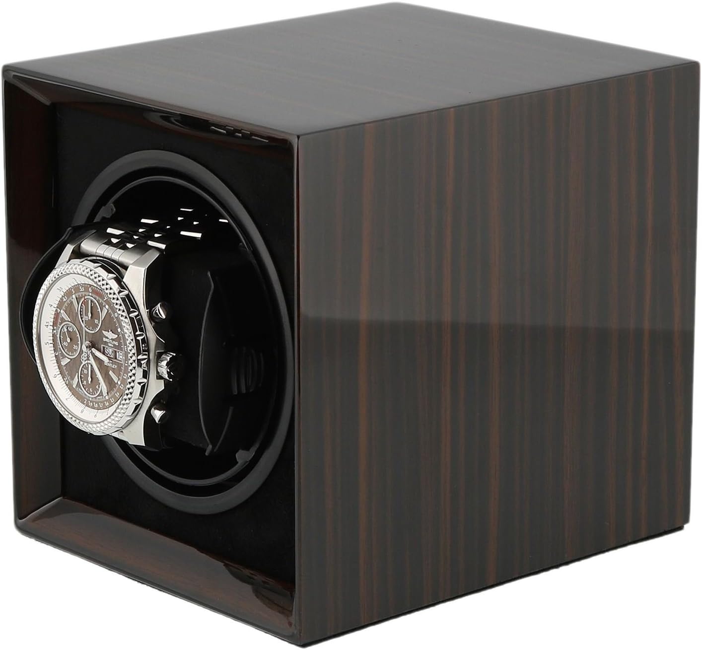 Watch Winder for 1 Automatic Watch Mains or Battery by Aevitas (Macassar)
