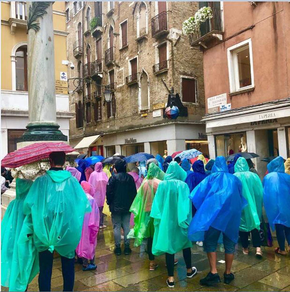 Rain Ponchos for Adults, Thick Emergency Waterproof Rain Poncho with Drawstring Hood Raincoat for Men Women, Rain Poncho for Outdoors, Theme Parks, Hiking, Camping, School Sporting Activity - 2 Pack