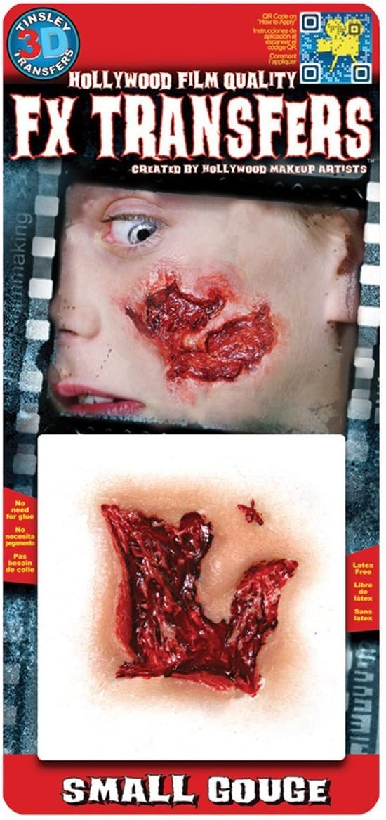 Epic Armoury MW-131252 Small Gouge 3D FX Transfers, Unisex Adult