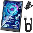 3.5 Inch IPS USB Mini Screen No Installation AIDA64 Pc Case Screen Computer Temp Monitor PC Temperature Display with Stand, USB Cable, Manual