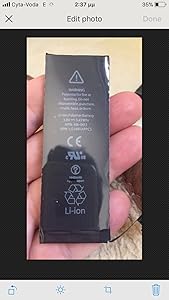 SmartOn iPhone 5 A1428 A1429 A1442 Battery OEM Quality Lithium 1570 mAh with Repair Tool Kit - 1 Year Warranty