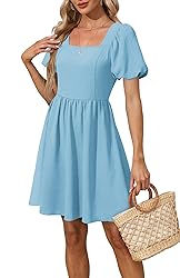 OFEEFAN Womens Dresses That Hide Belly Fat Summer