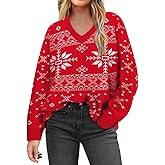 CARCOS Plus Size Sweaters for Women Pearl/Zebra Print/Cow Spots Print Long Sleeve Knitted Pullover Tops Winter XL-5XL