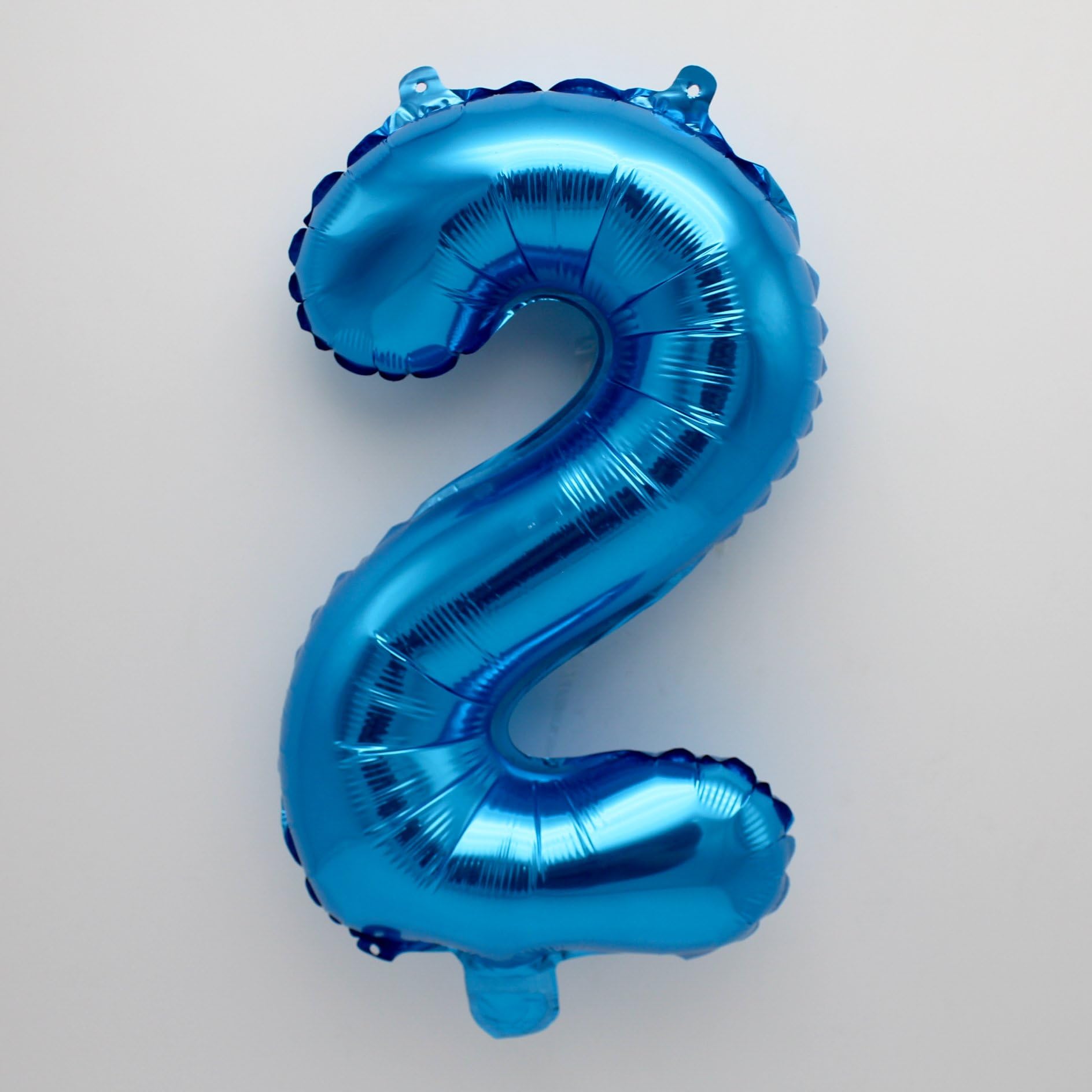 DecorativeConceptsUK 16" BLUE LETTERS & NUMBERS BALLOONS BIRTHDAY ANNIVERSARY DECORATION (16" BLUE NUMBER 2)