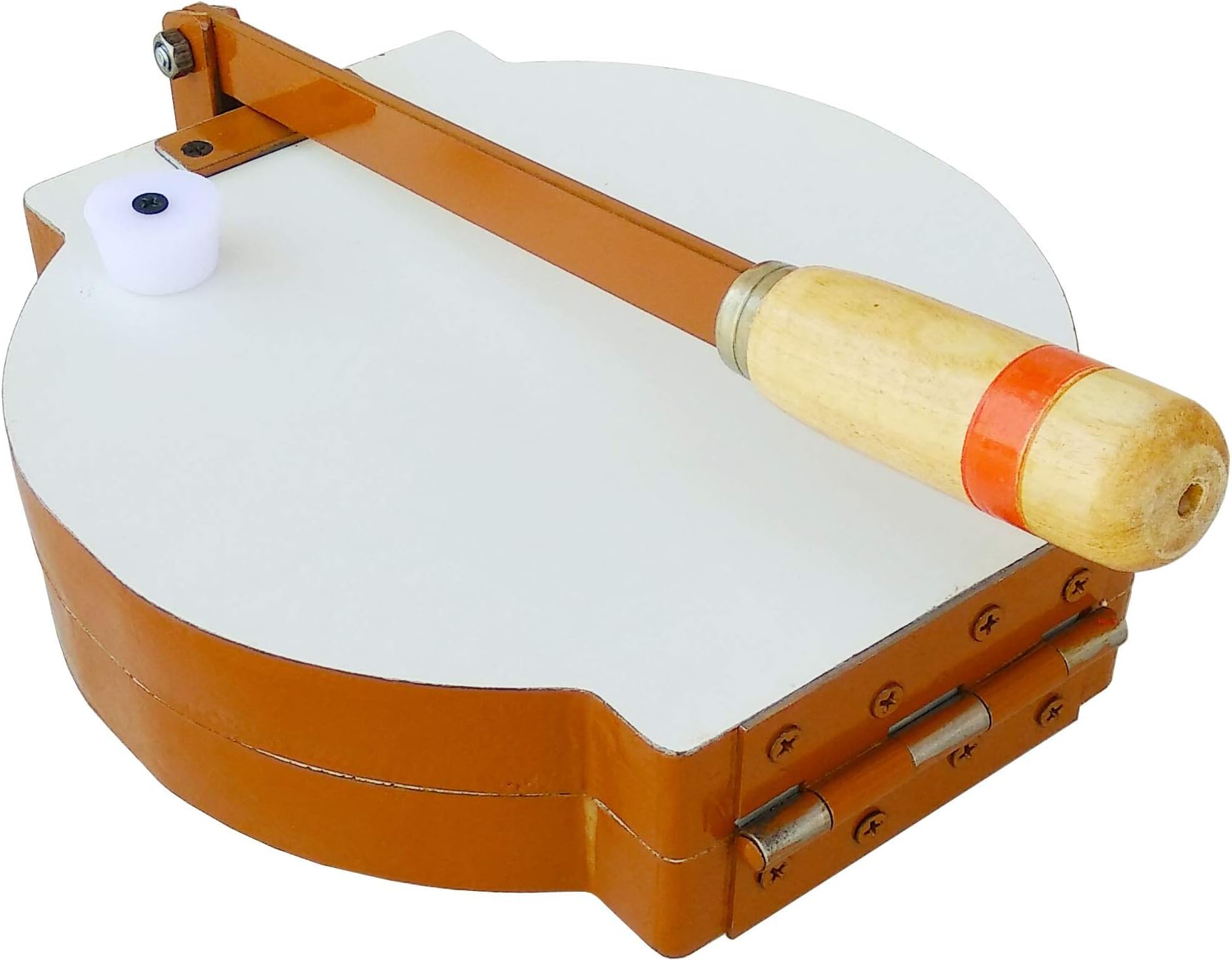 Mevada Wooden Puri - Papad Press RND WHT 95