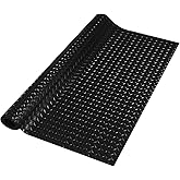 indiedouker 65"*40" Under Grill Mats for Outdoor Grill,2.0mm Thick Heavy Duty Non-Slip PVC Grill Matt for Outdoor Grill Deck Protector,Extra Large Rubber Outdoor Grill Mat