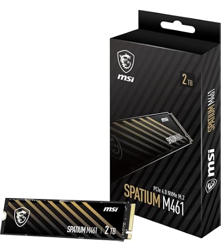 Amazon.com: MSI SPATIUM M470 PCIe 4.0 NVMe M.2 2TB Internal SSD