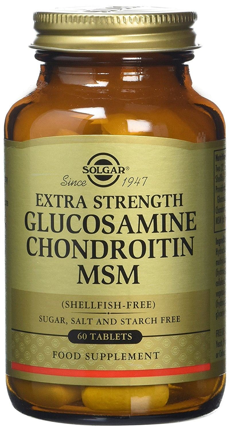 SOLGAR Glucosamine Chondroitin 60 Tab, 60 CT